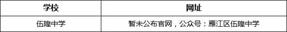 資陽市伍隍中學網(wǎng)址是什么？